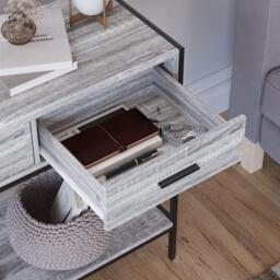 Lassic Vida Designs Brooklyn 2 Drawer Console Table - thumbnail 5