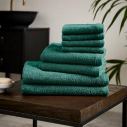 Catherine Lansfield Quick Dry Cotton 8 Piece Towel Set - thumbnail 1