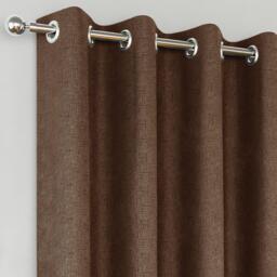 Enhanced Living Vogue Chocolate Thermal Room Darkening Curtains - thumbnail 2
