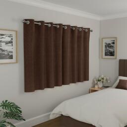 Enhanced Living Vogue Chocolate Thermal Room Darkening Curtains - thumbnail 4
