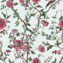 furn. Vintage Chinoiserie Floral Exotic Duvet Set - thumbnail 5