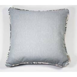 Esselle Eden Plain/Nima Floral Soft Blue Cushion - thumbnail 1