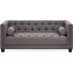 Fifty Five South Surina 2 Seat Grey Fabric Sofa