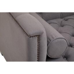 Fifty Five South Surina 2 Seat Grey Fabric Sofa - thumbnail 5