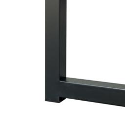 FurnitureR L-Shaped Corner Desk 129 cm Home Office Computer Table with Metal Frame - thumbnail 9