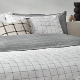 Yard Howarth Check Reversible Duvet Set - thumbnail 3