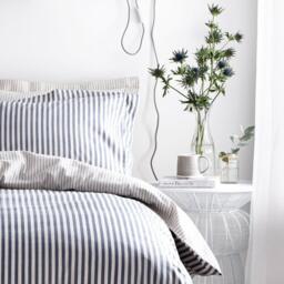 Yard Hebden Stripe 100% Cotton Duvet Set - thumbnail 3