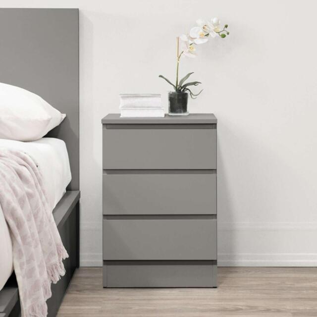Birlea Oslo 3 Drawer Bedside - image 1