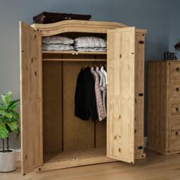Lassic Vida Designs Corona 3 Door Wardrobe - thumbnail 3