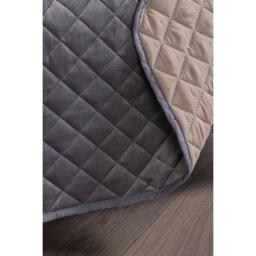 Homelife Reversible Faux Velvet Furniture Protector - thumbnail 4