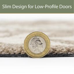 JVL Mega Mat Entrance Doormat Leaves 50x75cm - thumbnail 5
