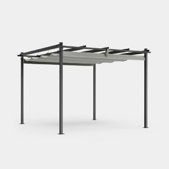 VonHaus VonHaus 3m x 3m Pergola with Roof