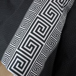 Catherine Lansfield Artemis Greek Key Reversible Duvet Cover Set - thumbnail 4