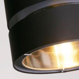 Lighting Collection Brea Grey Ceiling Shade - thumbnail 4
