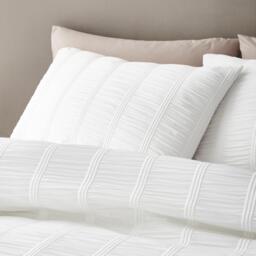 Pineapple Elephant Waffle Seersucker Duvet Cover Set - thumbnail 2