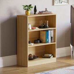 Lassic Vida Designs Cambridge 3 Tier Low Bookcase