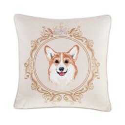 Catherine Lansfield Bridgerton by CL Mr Newton Corgi Soft Cushion - thumbnail 5