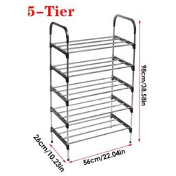 Kabinet UK 5-Tier Stackable Shoe Rack - thumbnail 6
