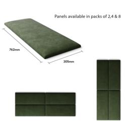 Aspire EasyMount Wall Mounted Upholstered Panels, - thumbnail 5