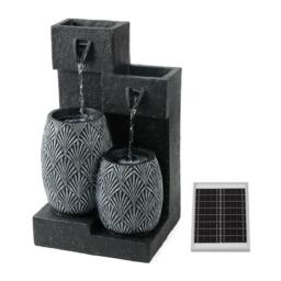 Streetwize Vase Solar Water Feature With Battery Back-up - thumbnail 2