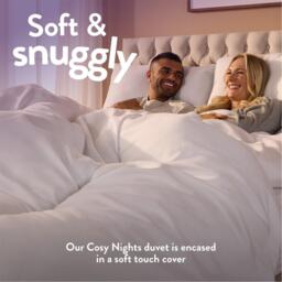 Slumberdown Cosy Nights 15 Tog All Seasons Duvet + 2 Pillows - thumbnail 4