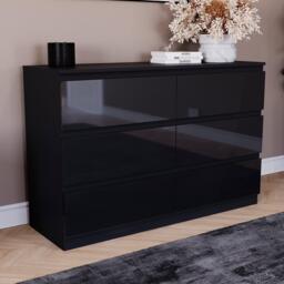 Lassic Vida Designs Glinton Gloss 3 Piece Bedroom Set 4 - thumbnail 5
