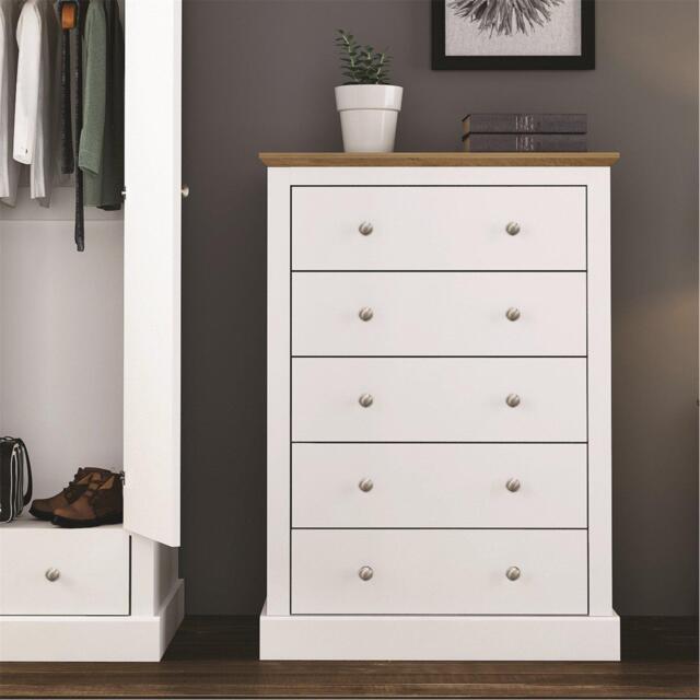 LPD Devon Wood Chest of Drawers - image 1