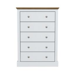 LPD Devon 5 Drawer Chest - thumbnail 2