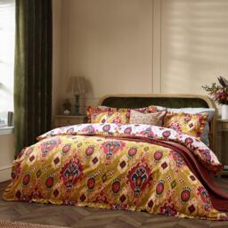 Paoletti Dawson Ikat Reversible Duvet Set - thumbnail 1