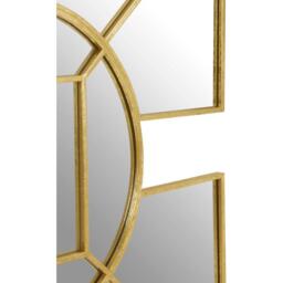 Interiors by Premier Yaxi Mirror Faux Gold Foil - thumbnail 2