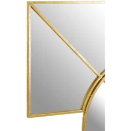 Interiors by Premier Yaxi Mirror Faux Gold Foil - thumbnail 3