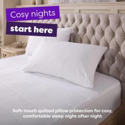 Slumberdown Cosy Nights Pillow Protector - thumbnail 2