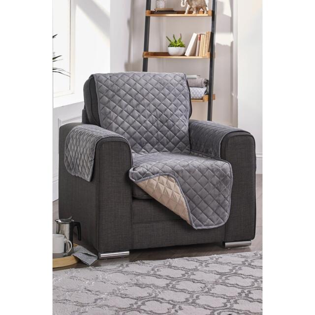 Homelife Reversible Faux Velvet Furniture Protector - image 1