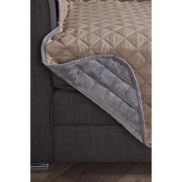 Homelife Reversible Faux Velvet Furniture Protector - thumbnail 3
