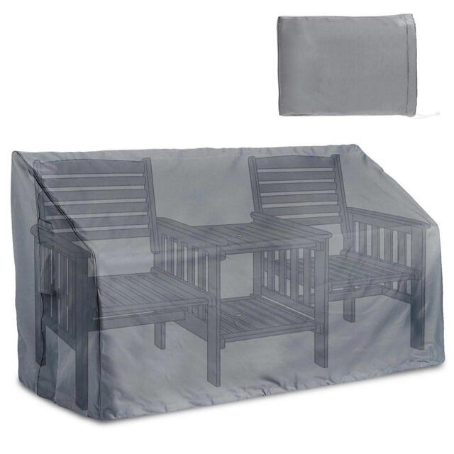 VonHaus Garden Bench Cover (H) 96cm x (W) 91cm x (L) 173cm - image 1