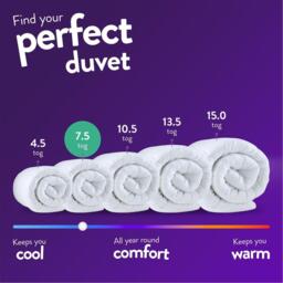 Slumberdown Cool Summer Nights 7.5 Duvet + 2 Pillows - thumbnail 7