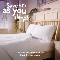 Slumberdown Cool Summer Nights 7.5 Duvet + 2 Pillows - thumbnail 8