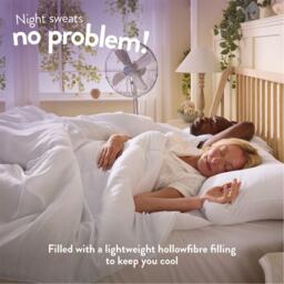 Slumberdown Cool Summer Nights 7.5 Duvet + 2 Pillows - thumbnail 2