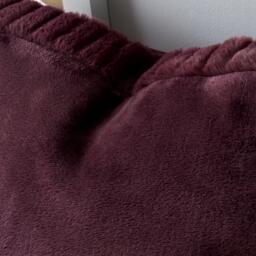 Catherine Lansfield Velvet and Faux Fur Soft Touch Cushion - thumbnail 3
