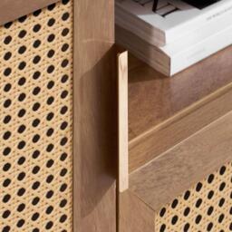 Birlea Noah 2 Door 1 Drawer TV Unit - thumbnail 6