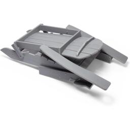 VonHaus VonHaus Grey Folding Adirondack Chair - Foldable - thumbnail 9