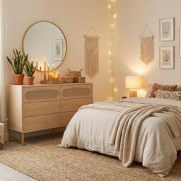 Urban Meuble Modern Beige Chest of Drawers - thumbnail 3