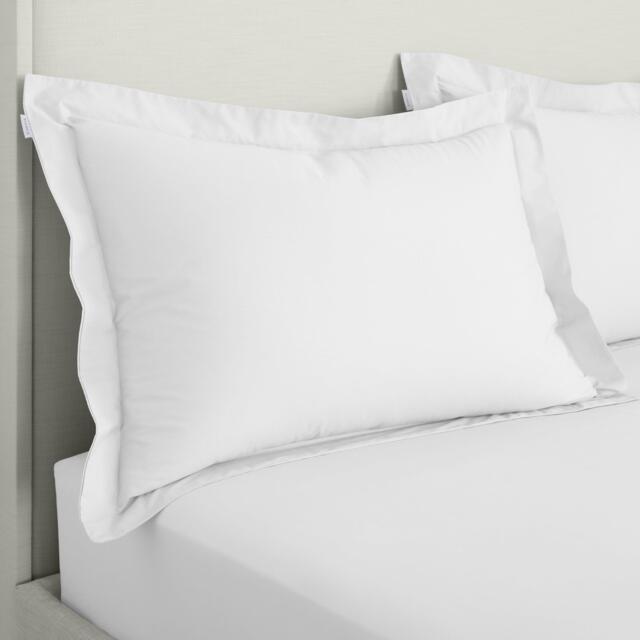 Bianca 200 TC Cotton Percale Oxford Pillowcase Pair - image 1