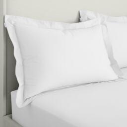 Bianca 200 TC Cotton Percale Oxford Pillowcase Pair - thumbnail 1