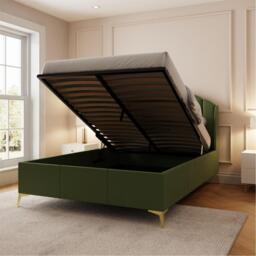 GFW Pettine King End Lift Ottoman Storage Bed - thumbnail 7