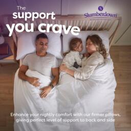 Slumberdown Comfy Cotton Firm Pillows - thumbnail 5