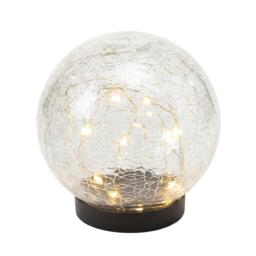 Streetwize Solar Crackle Ball Light - 15cm Diameter - thumbnail 2