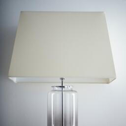 K Living Modern Cream Rectangle Light Shade for Ceiling