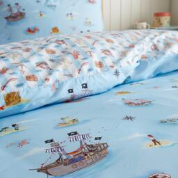 Belle & Boo Pirates Reversible Cotton Duvet Cover Set - thumbnail 4