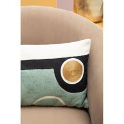 Fifty Five South Manhattan Mink Velvet Armchair - thumbnail 2